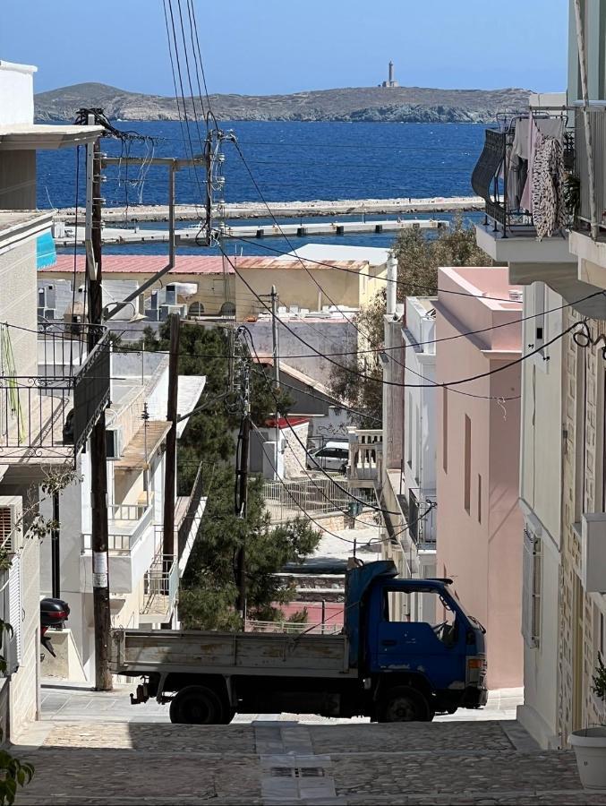 Thania'S House ,4 Minutes From The Center Of Hermoulis Ermoupoli Exteriör bild